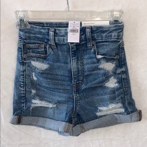 NWT✨AEO✨Curvy Hi-Rise Shortie Size 0